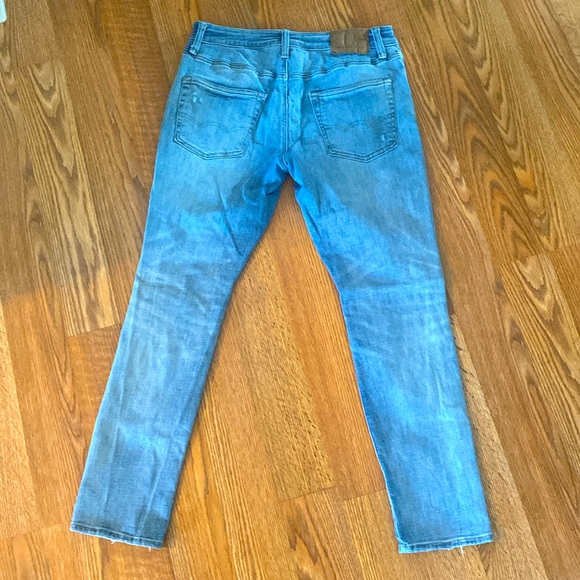 🦅Men’s American Eagle Outfitter’s Slim Taper Jeans Next Level Flex Size 32/30 - Picture 4 of 5